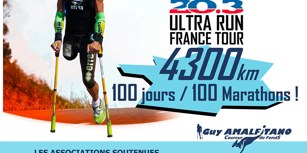 Affiche Officielle Ultra Run France Tour 2023-1000